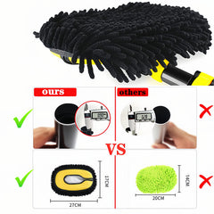 MVEQRRN hose attachment expands reach for efficient washing