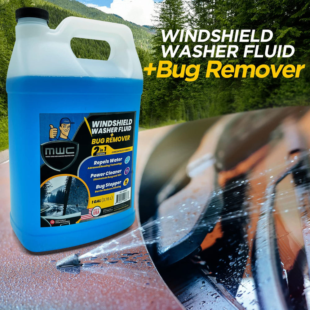 Clear view with MWC fluid delivering improved visibility