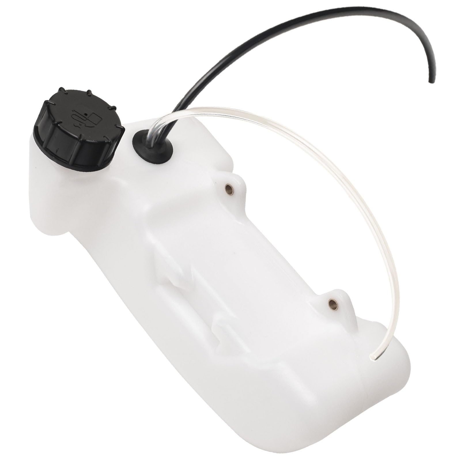 MWEDP fuel tank for Earthquake E43 auger shows secure fuel storage for quick refueling.