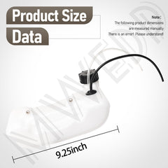 MWEDP gas cap for Earthquake E43 auger ensures a tight seal to prevent spills.