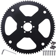 MWMNUN 35 chain 75-tooth rear sprocket back view improves drive stability
