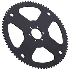 MWMNUN 35 chain 75-tooth rear sprocket side profile shows precise alignment
