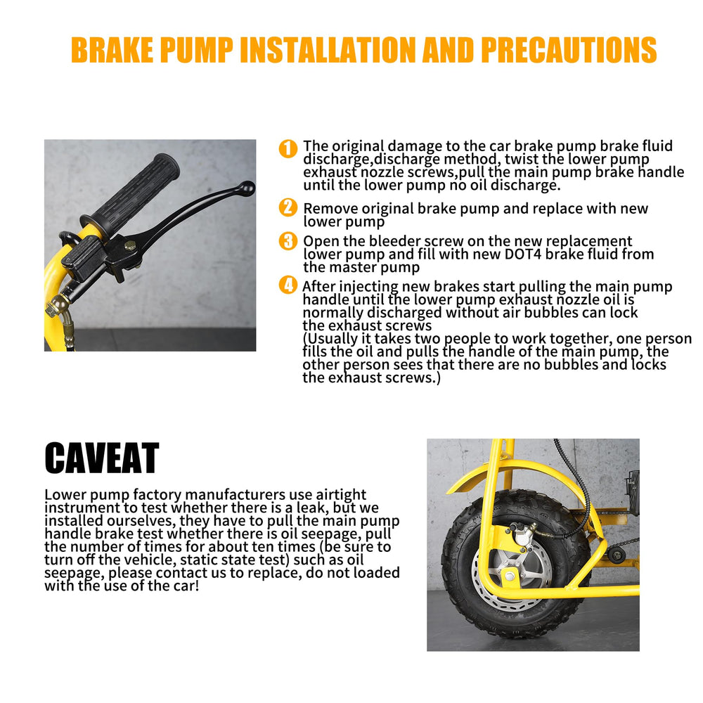 MWMNUN 50-inch hose allows flexible routing for various minibike layouts.