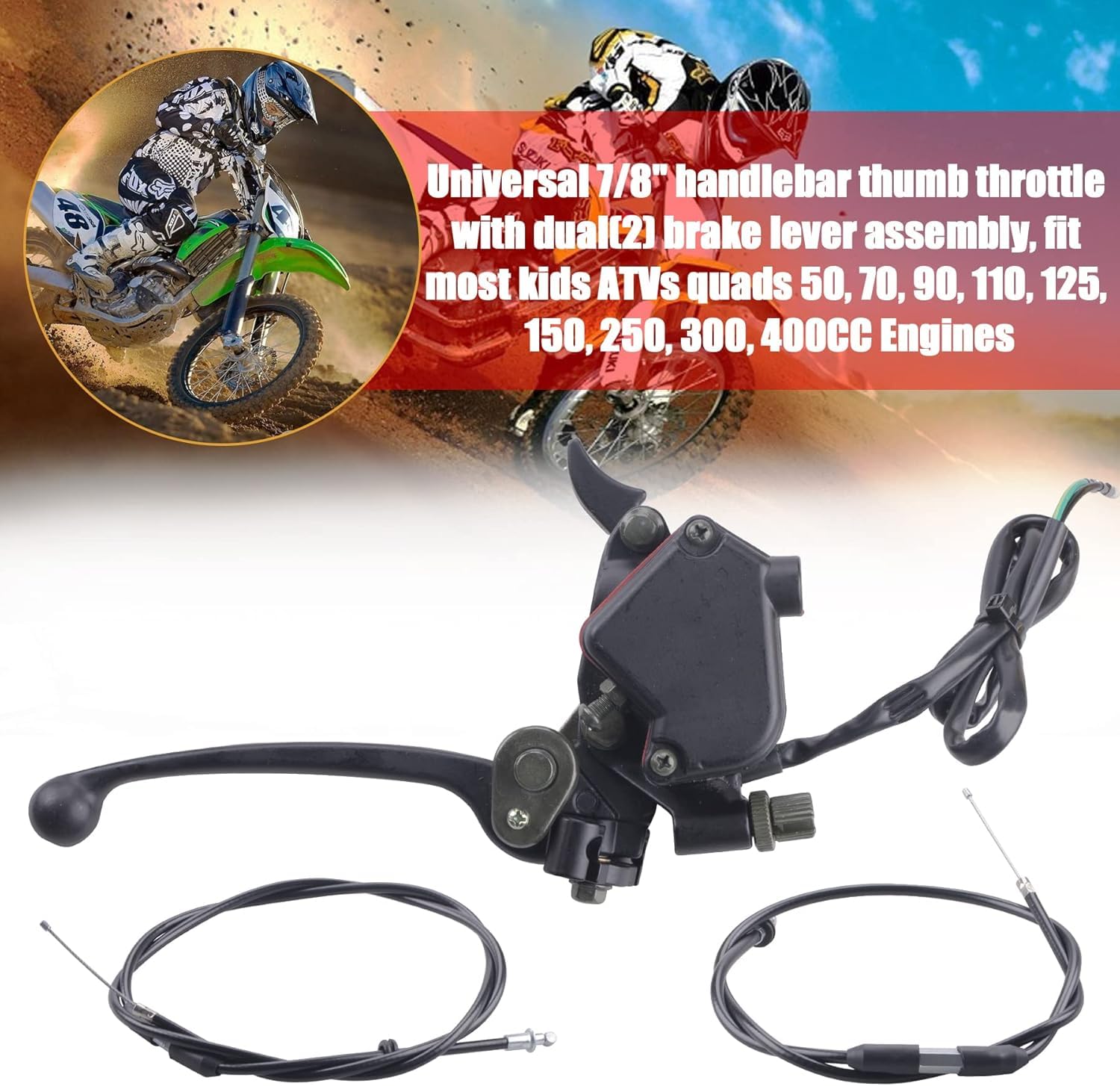 MWMNUN dual drum brake compatibility note for reliable engagement.