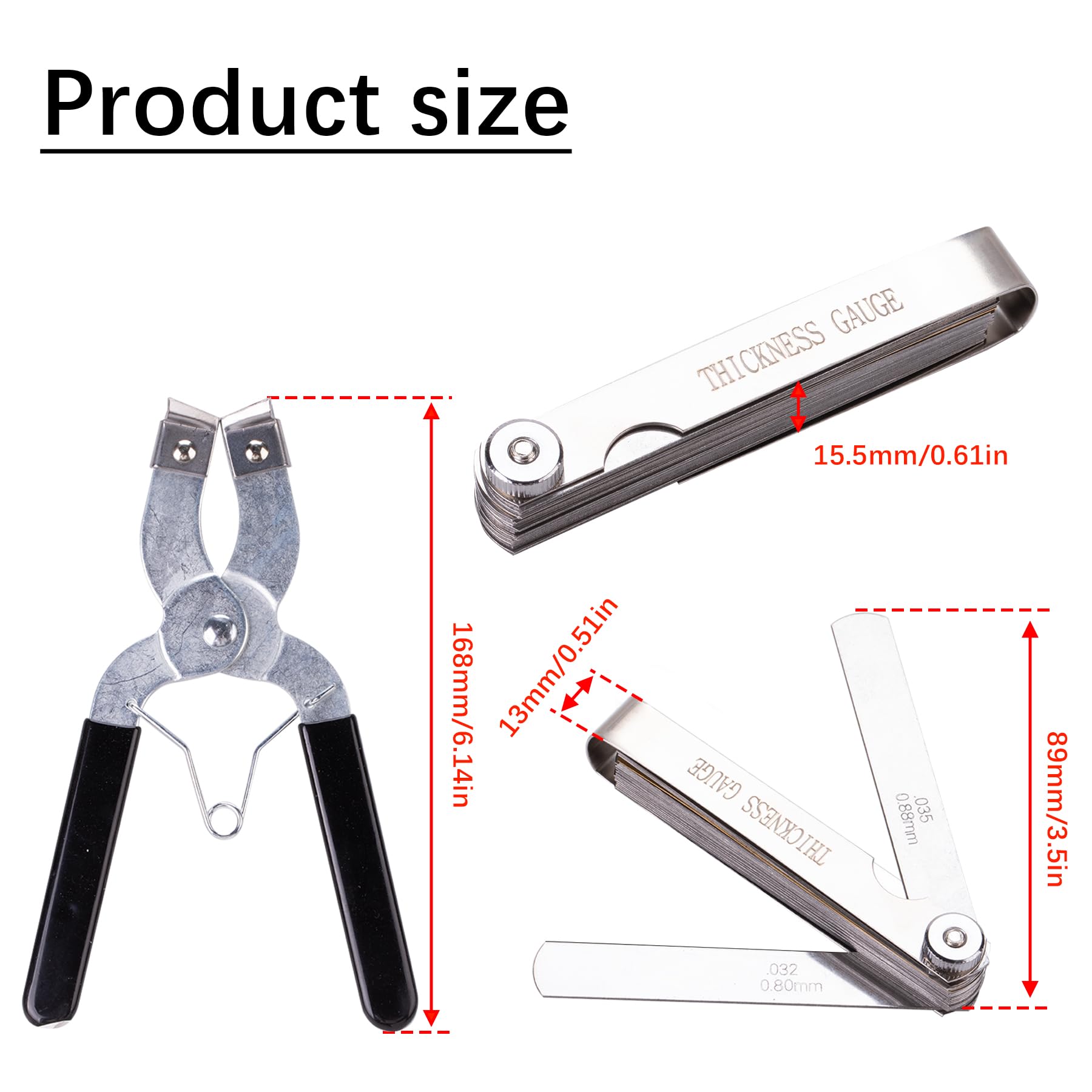 MWMNUN piston ring plier with ergonomic grip for removal and installation.