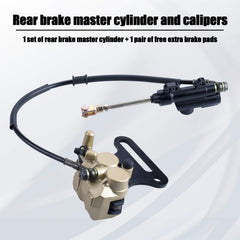 MWMNUN rear brake caliper assembly with pads – ready-to-install braking solution.