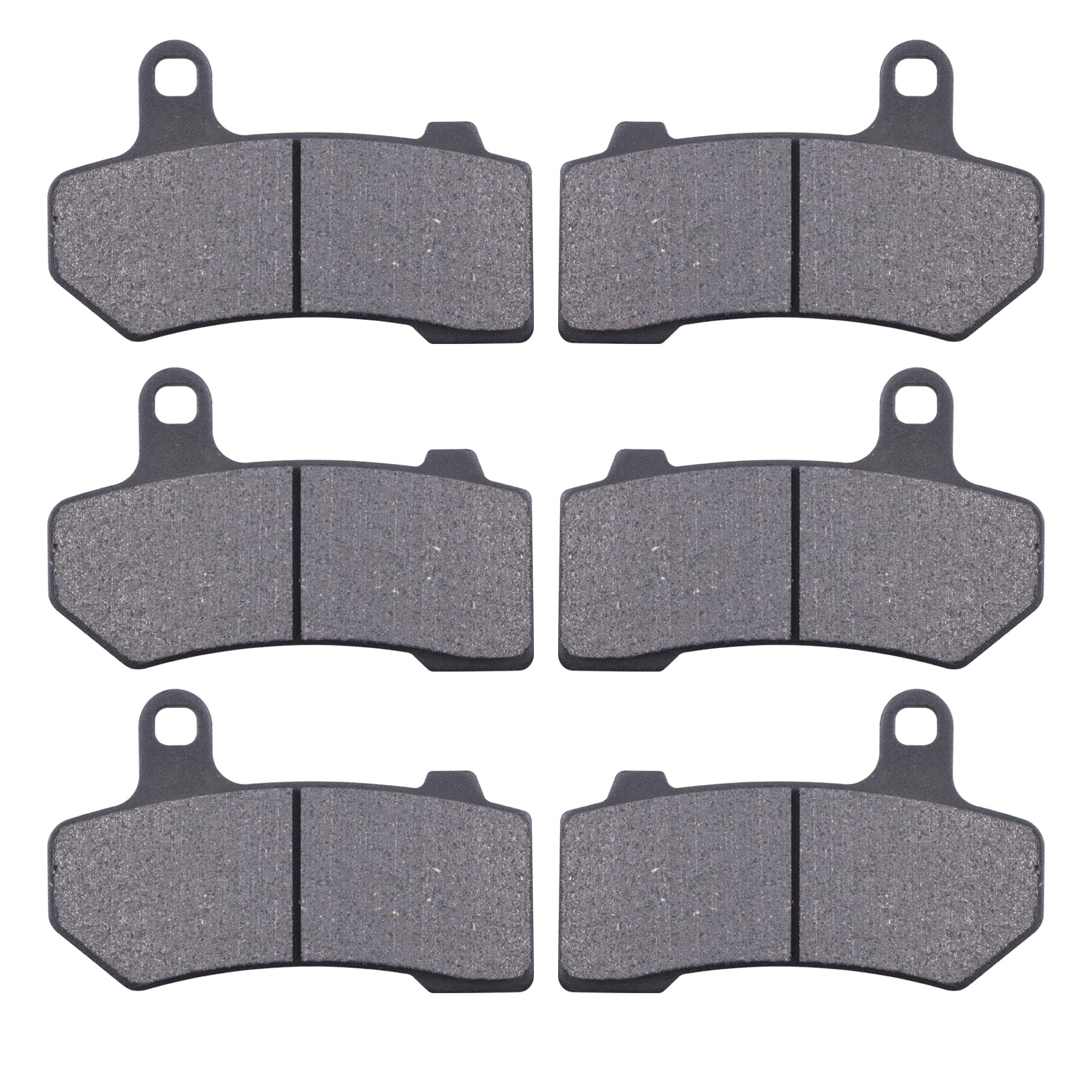 MWMNUN semi-metallic brake pads front close-up for reliable stopping on Harley Touring.