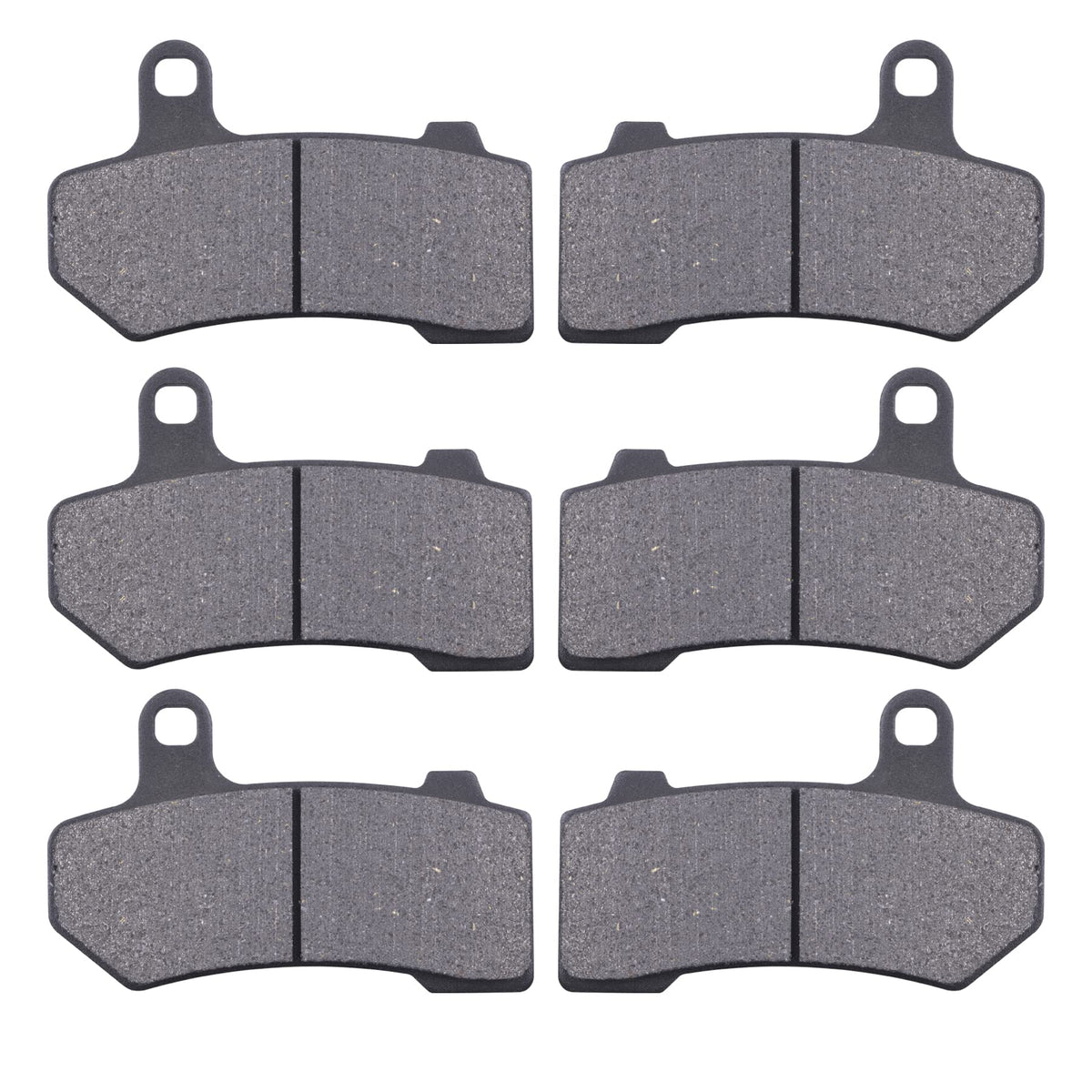 MWMNUN semi-metallic brake pads front close-up for reliable stopping on Harley Touring.