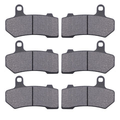 MWMNUN semi-metallic brake pads front close-up for reliable stopping on Harley Touring.