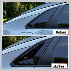 Kia K5/Optima window louvers by MXkanos provide scratch protection and a refined finish