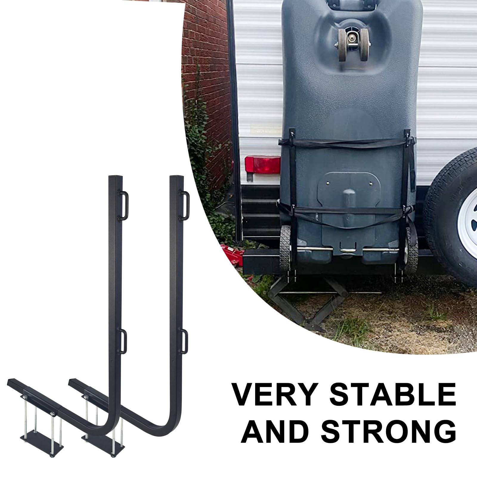 MY RUSTIC compatible bumper rack fits standard 4-4.5 inch wide bumpers and 3.6-6 inch high.