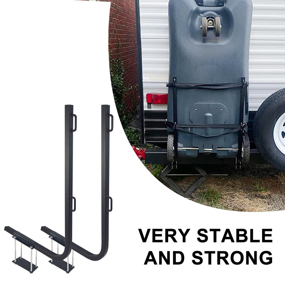 MY RUSTIC compatible bumper rack fits standard 4-4.5 inch wide bumpers and 3.6-6 inch high.