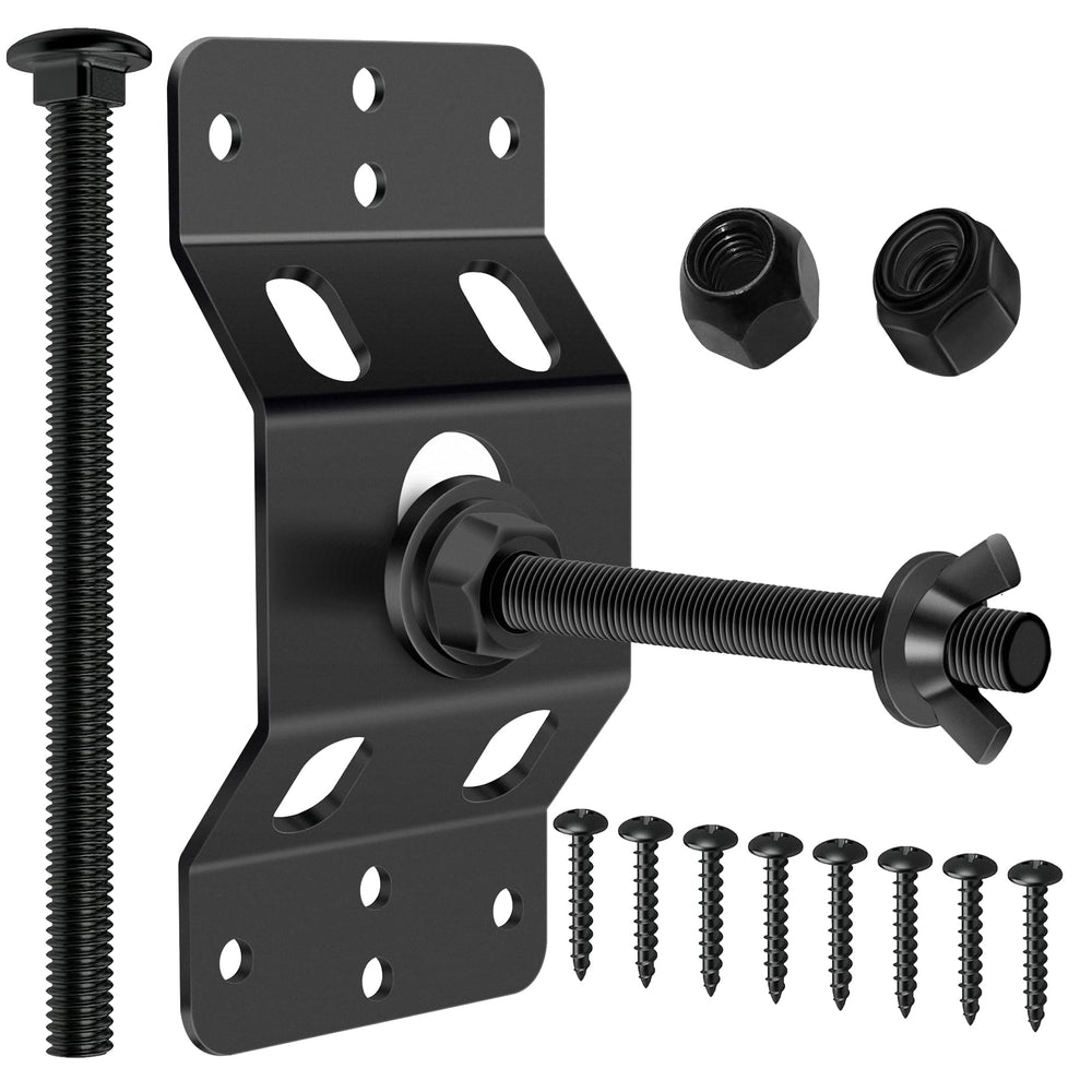 MY RUSTIC spare tire mount wall bracket keeps tires secure and organized.