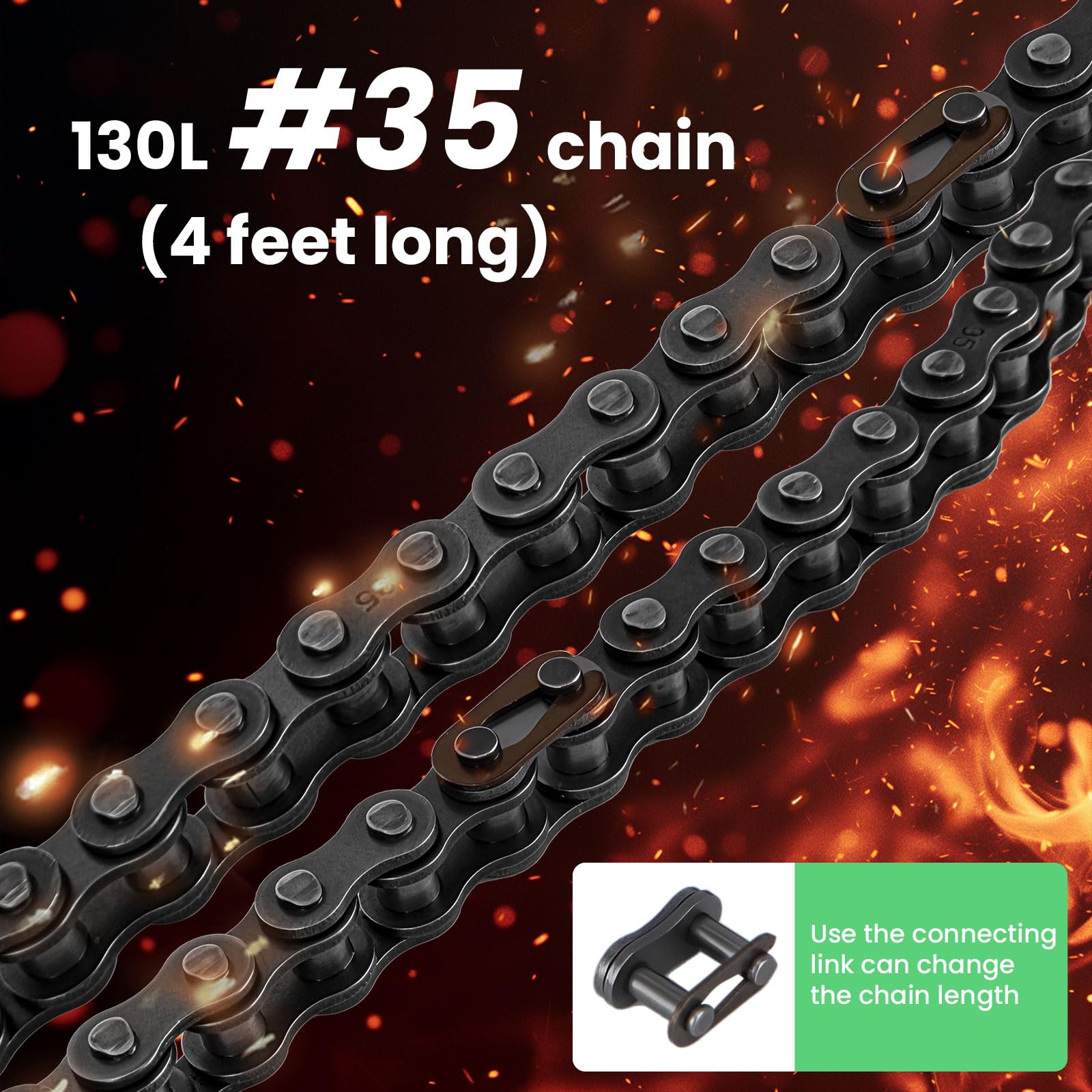 mycheng Predator 212 clutch kit features rubber dampers to smooth operation.