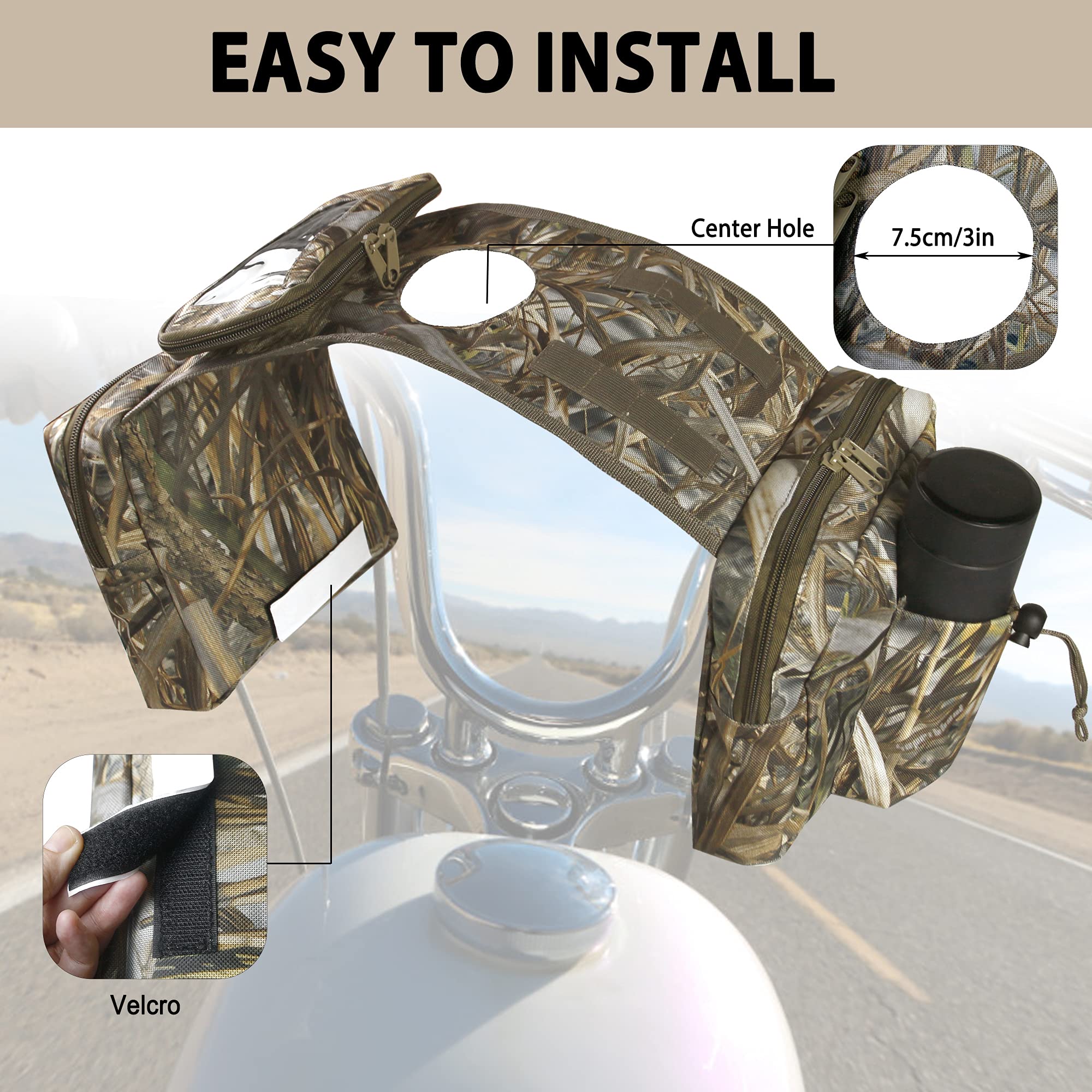 MYDAYS saddle bag quick and tool-free installation on a bike.