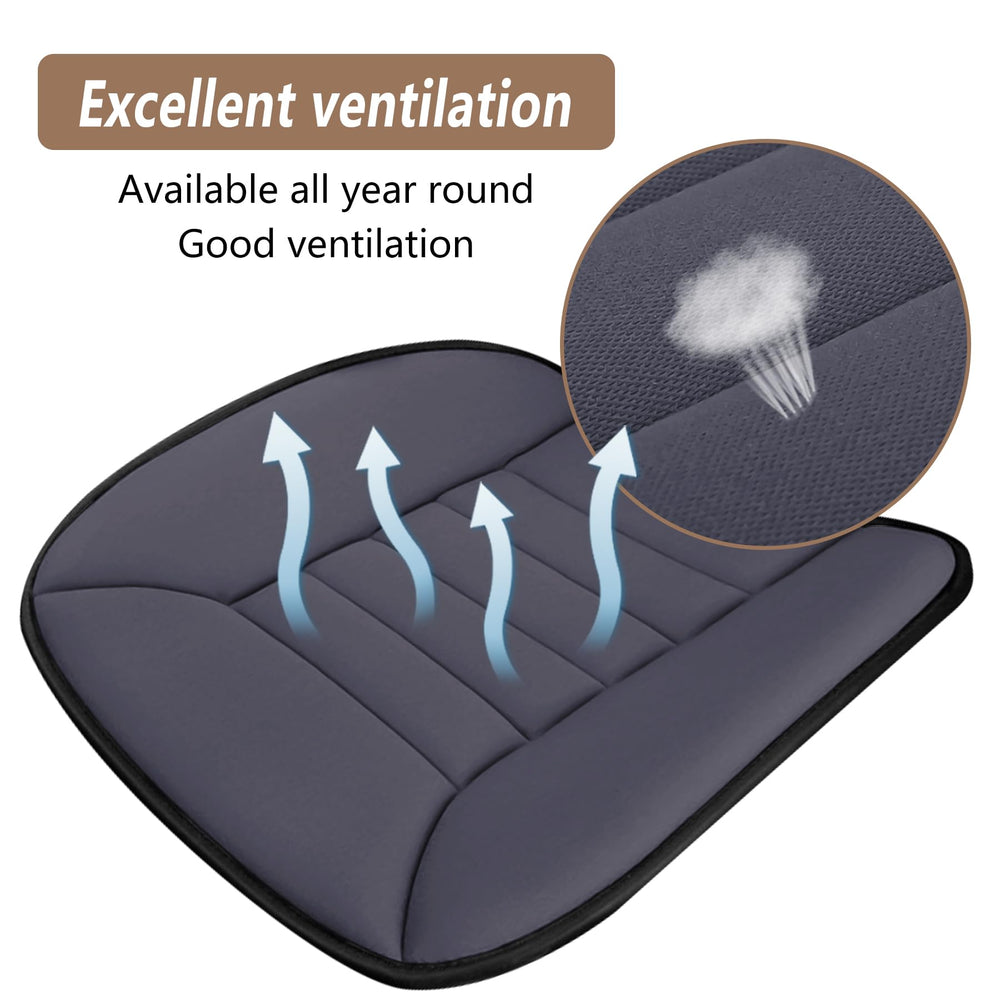 MYFAMIREA anti-slip rubber bottom keeps the cushion in place.