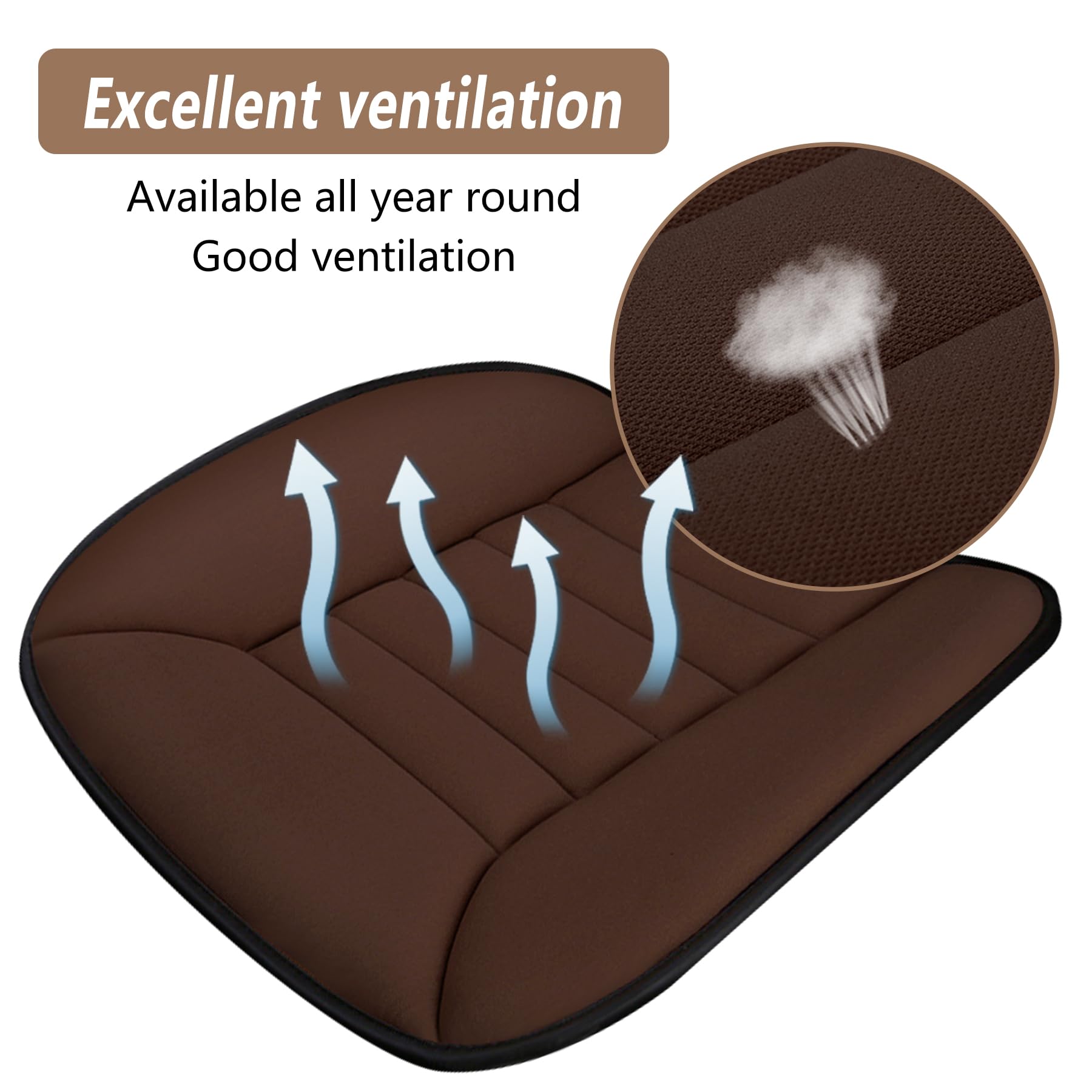 MYFAMIREA cushion with plum buckles stabilizing on seat.