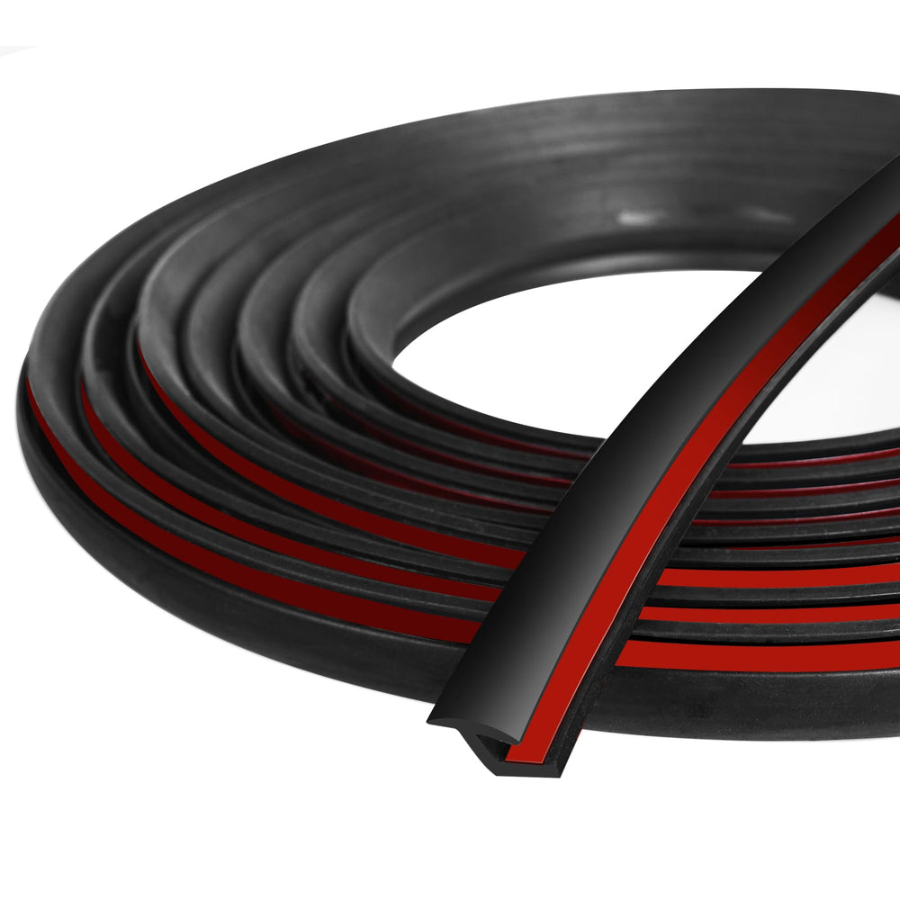 MYFAMIREA Fender Flare Edge Trim seals wheel wells to protect paint and reduce debris entry.