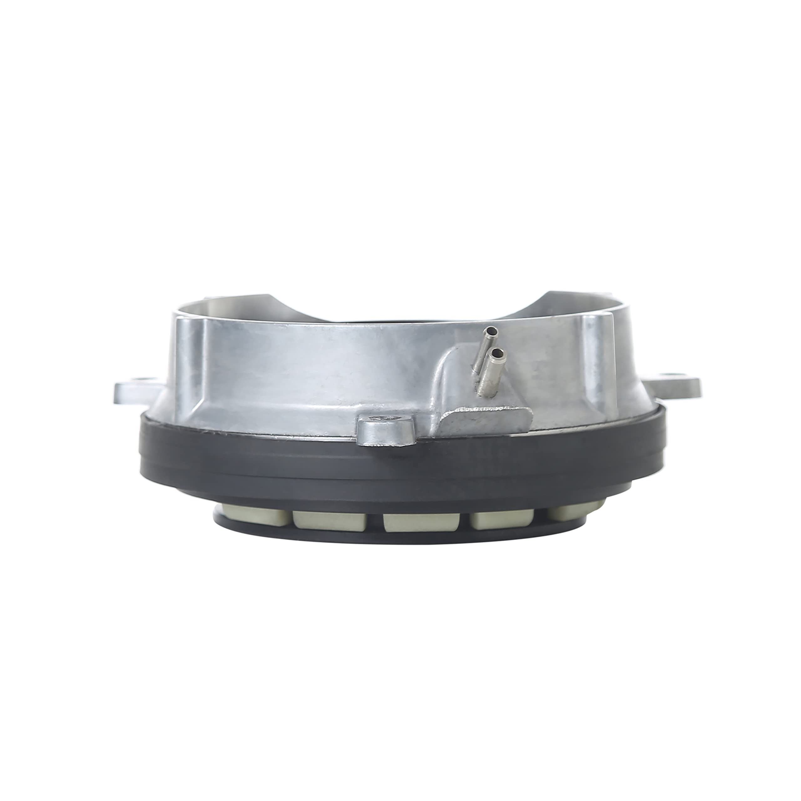 MYFANDOOR hub lock actuator fitment diagram illustrates precise axle-to-hub alignment.