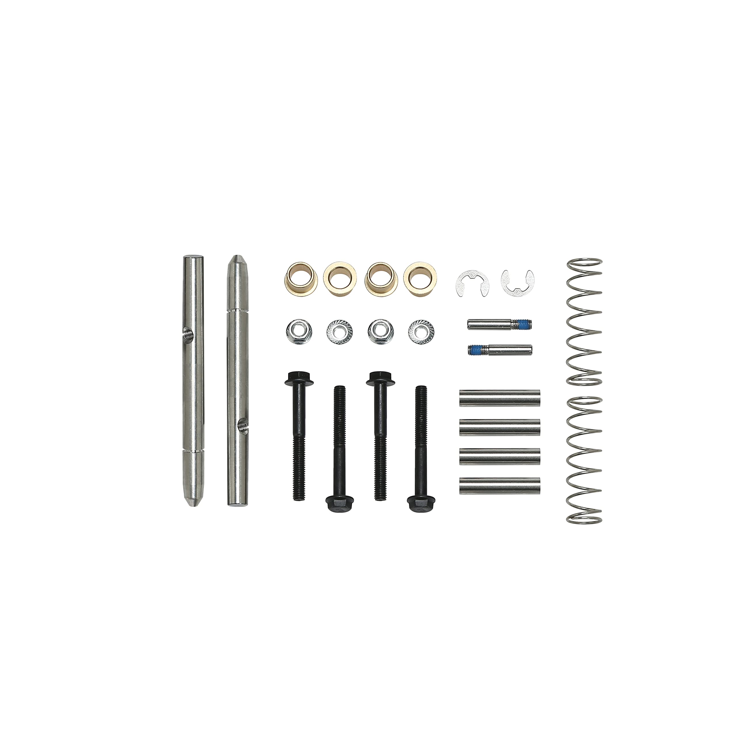 MYFANDOOR kit includes pins and bushings for secure assembly.