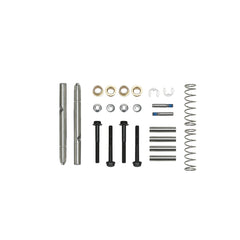 MYFANDOOR kit includes pins and bushings for secure assembly.
