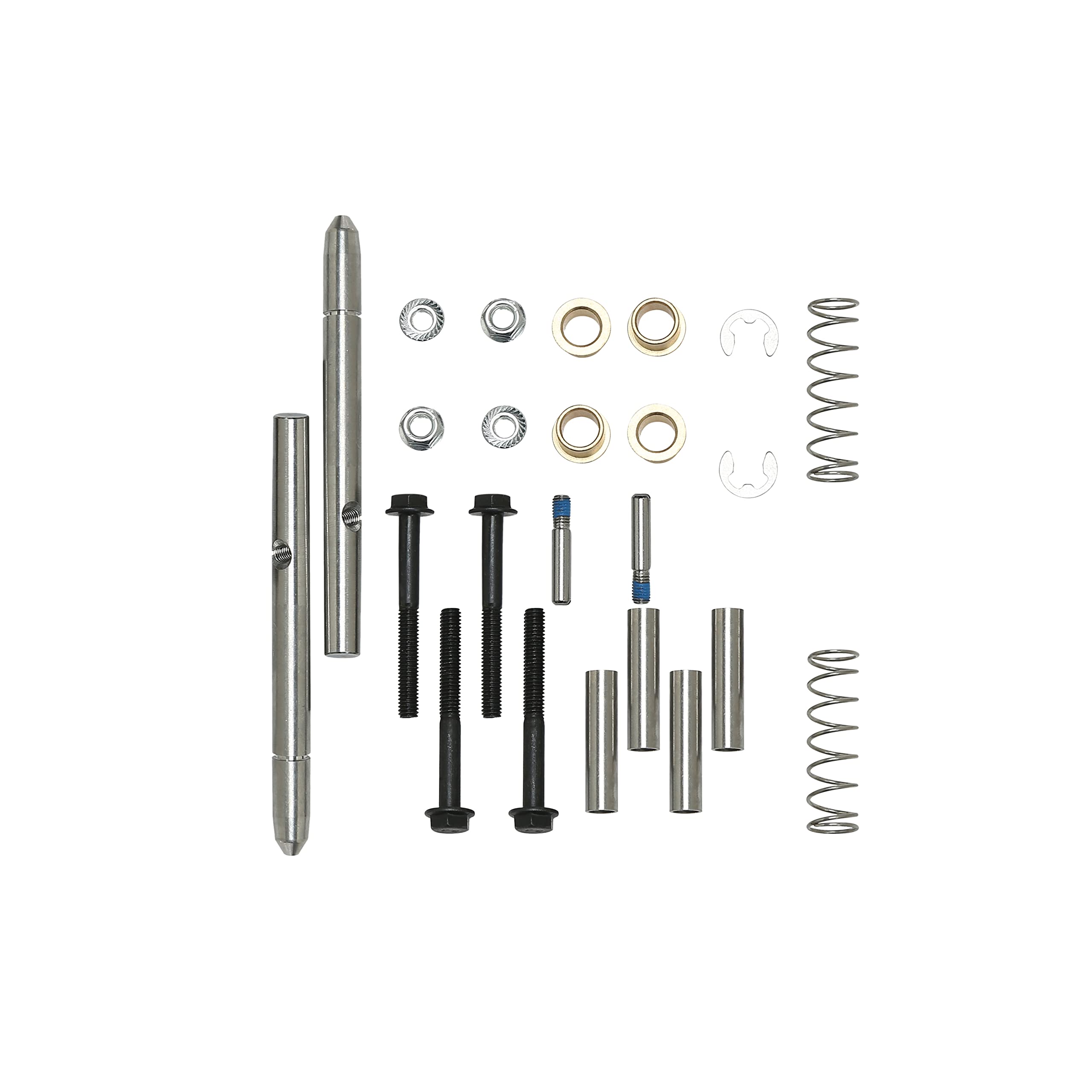 Two handles and two bases shown in the MYFANDOOR Volvo kit.