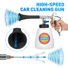 Velvet-safe aluminum body from MYPIN for interior cleaning