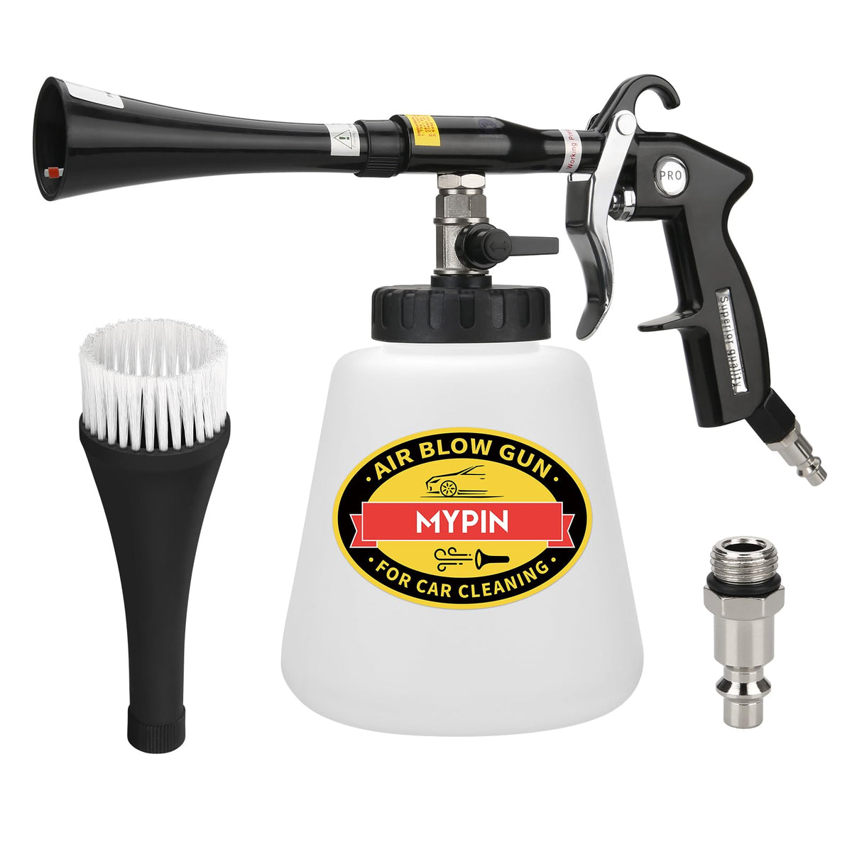 MYPIN car cleaning gun kit high-pressure blower cleans debris from car seats