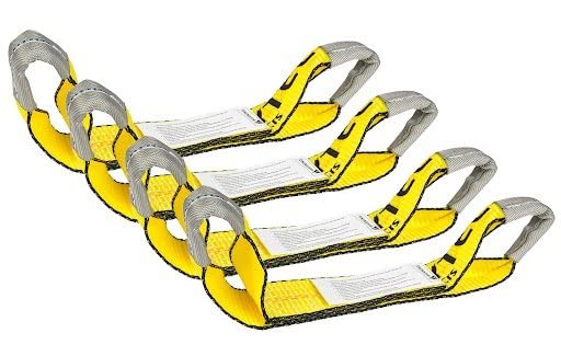 Strap from Mytee Products offers 12,000 lbs breaking strength for durability.