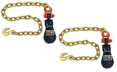 Mytee Products 2Ton snatch block with chain for heavy towing setups