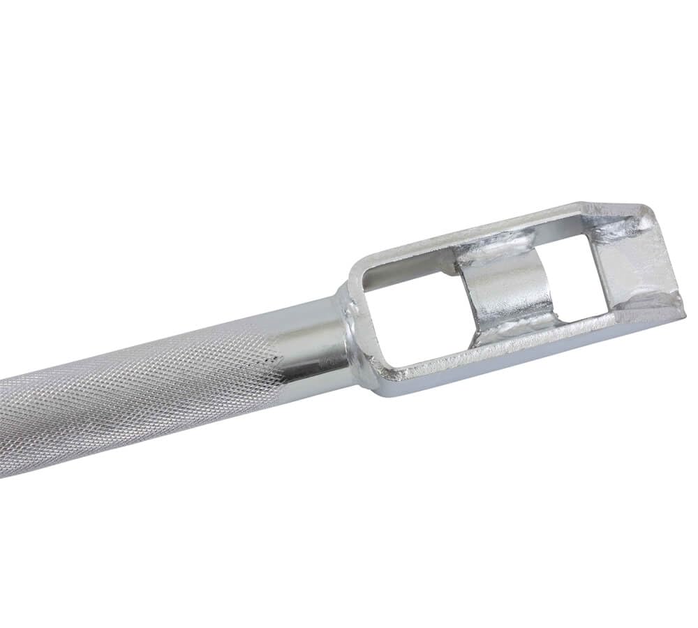 Mytee Products 39.5-inch bar offers non-slip grip and reliable leverage for on-site tasks.