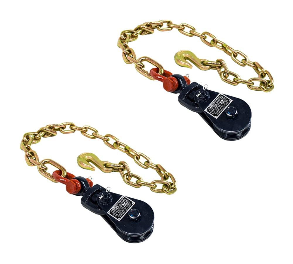 Gold-chromate chain close-up showing corrosion resistance