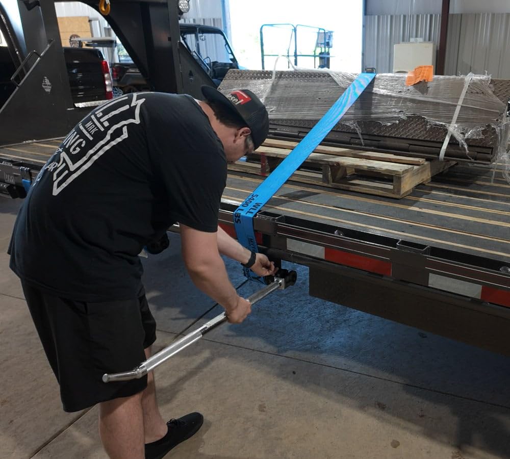 Mytee Products secure operation minimizes strap slip during use.