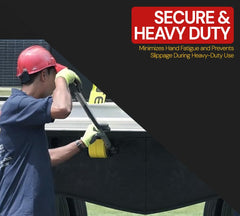 Mytee Products slip-resistant tip keeps operation secure while loading.
