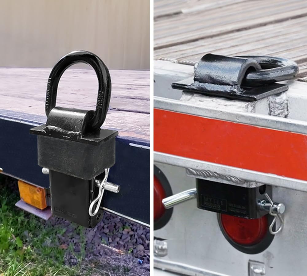 Slide-in installation with ½ inch hitch pin.
