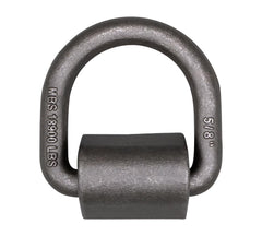 Mytee Products weld-on D-ring closeup highlighting forged construction.