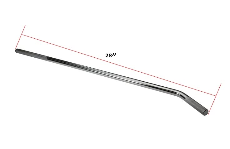 Mytee Products winch bar with knurled handle for secure grip.