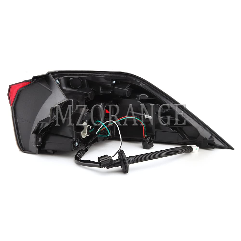 MZORANGE tail light installation image showing simple mounting process.