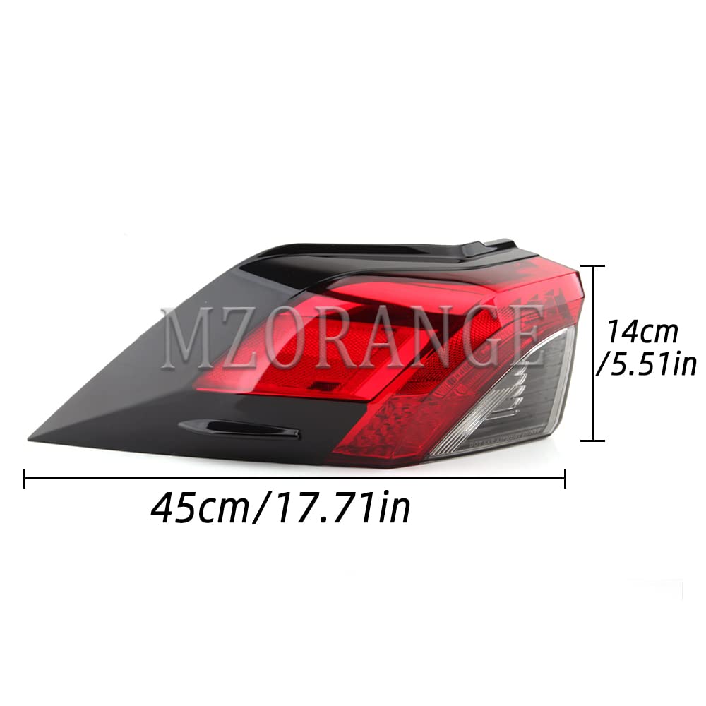 MZORANGE Toyota RAV4 tail light is waterproof and shock resistant.