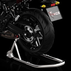 MZS packaging shows included washers and fasteners for easy setup.