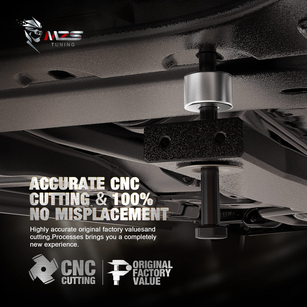 MZS differential drop kit on Sequoia supports height changes for steady handling.