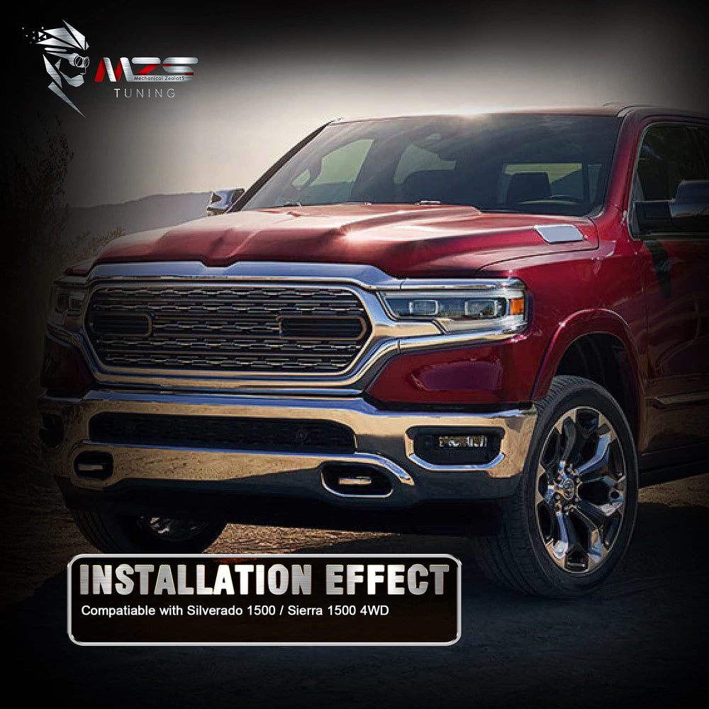 Possible vibration reduction with MZS differential drop kit during driving