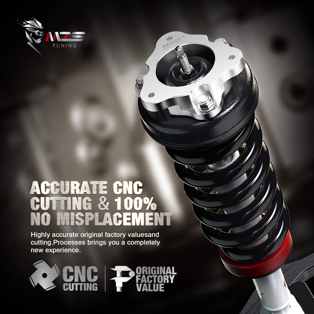 Close-up of MZS billet aluminum construction emphasizing precise fit and rust resistance.