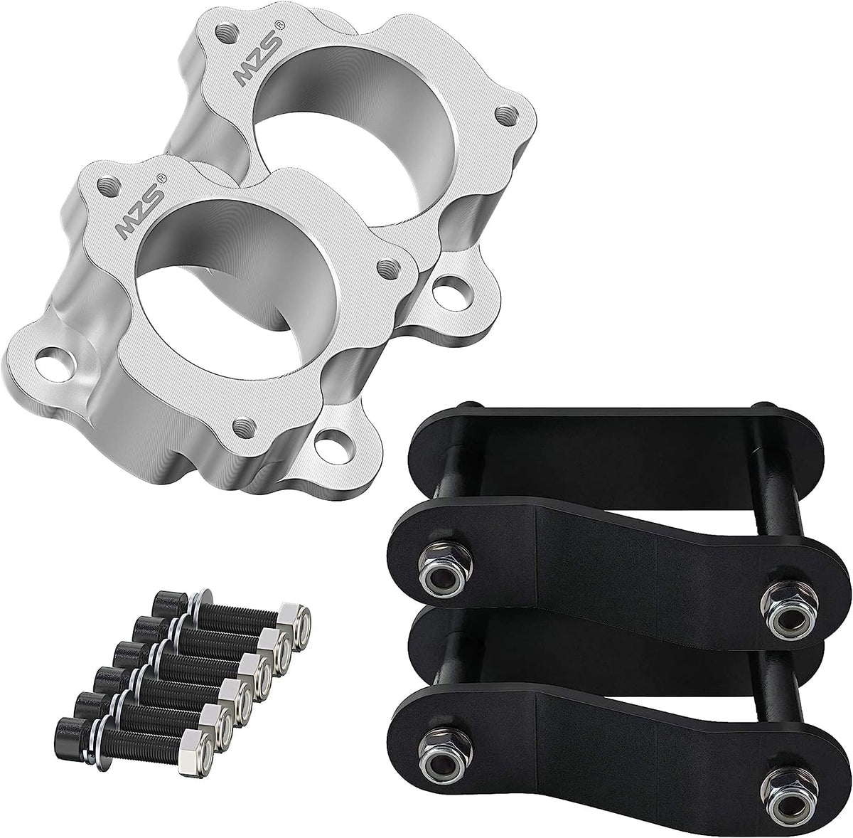 MZS leveling kit front strut spacers 3in improve clearance and tire fitment