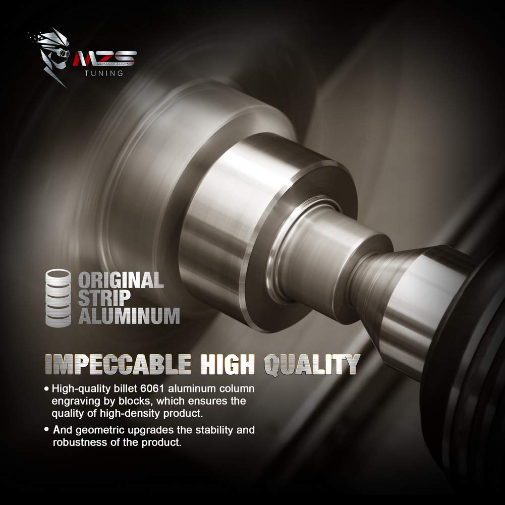MZS kit increases ground clearance and fender clearance for larger wheels.