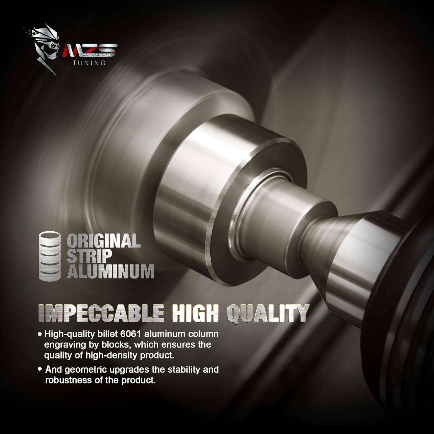 MZS square bend U-bolts secured for reliable rear lift