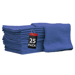 Nabob Wipers blue shop towels folded for quick access and lint-free cleaning.