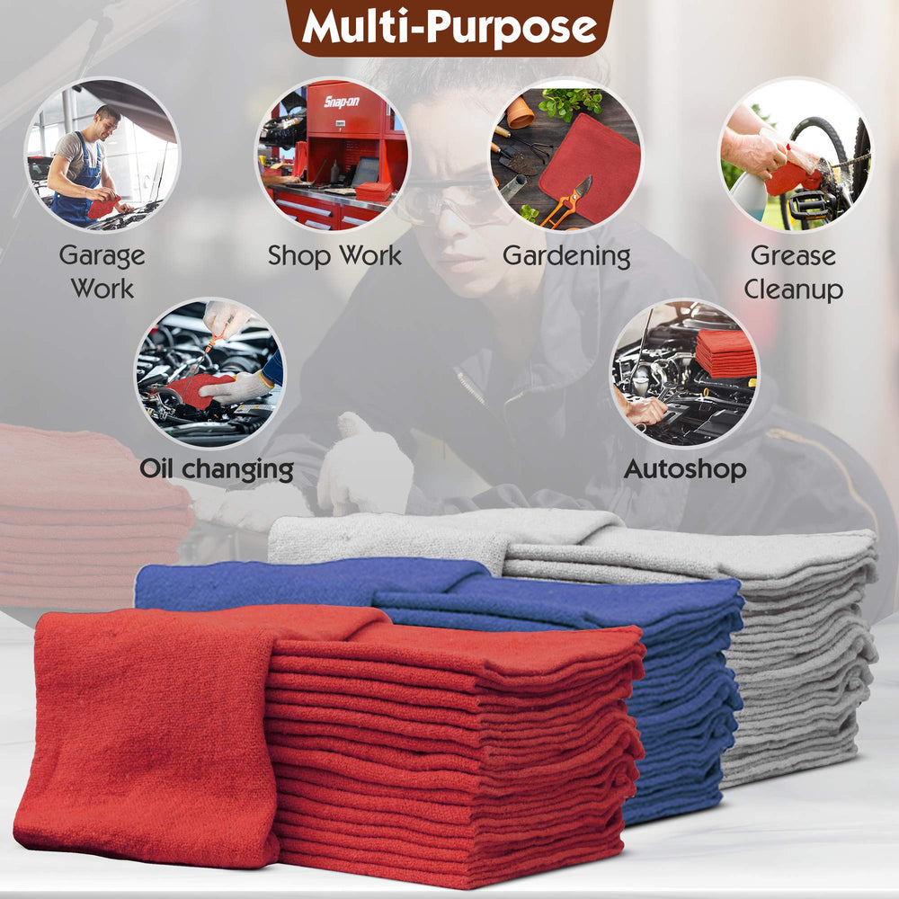 Nabob Wipers lint-free towels resist shedding during cleaning tasks.