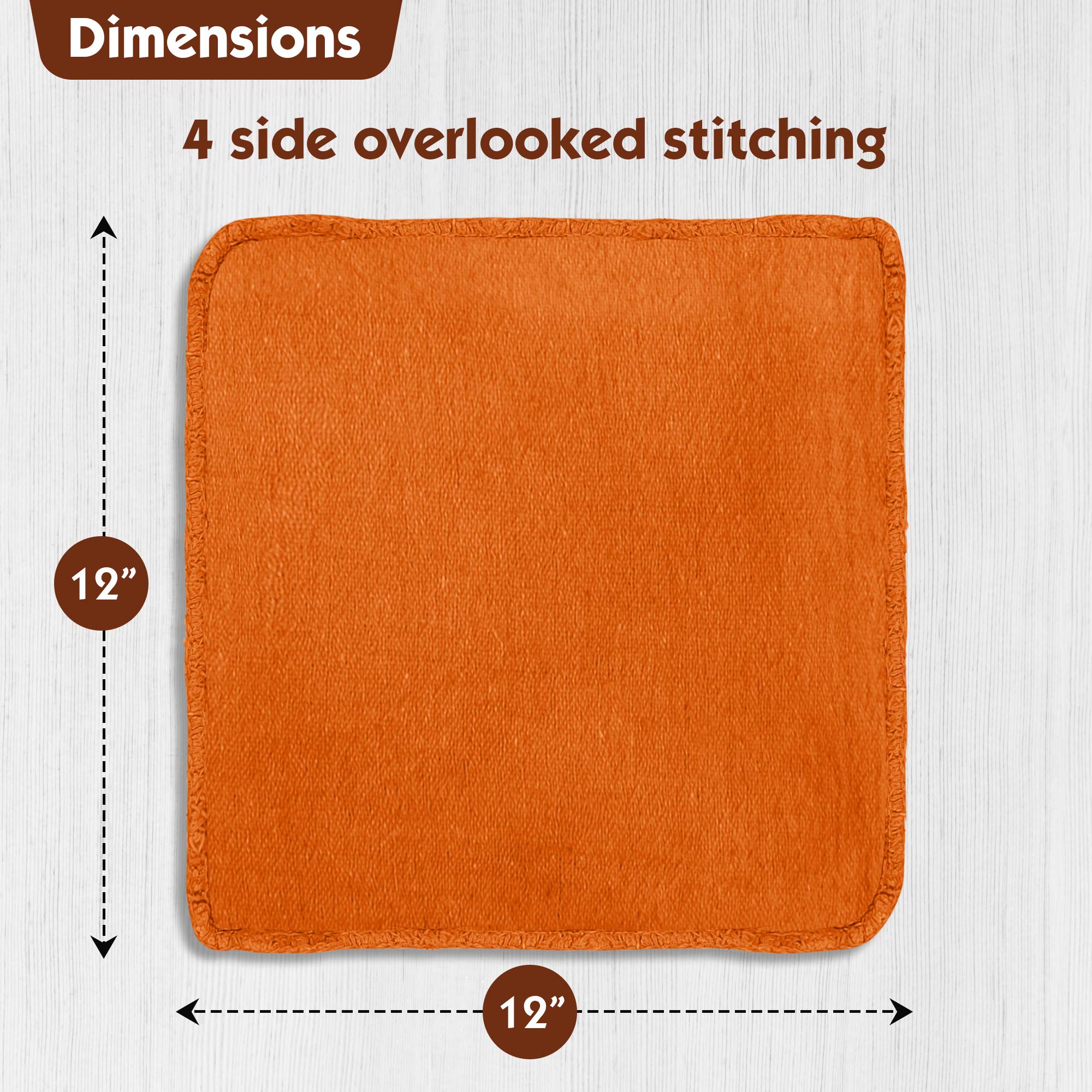 Nabob Wipers 14x14 towels in use wipe spills without lint.