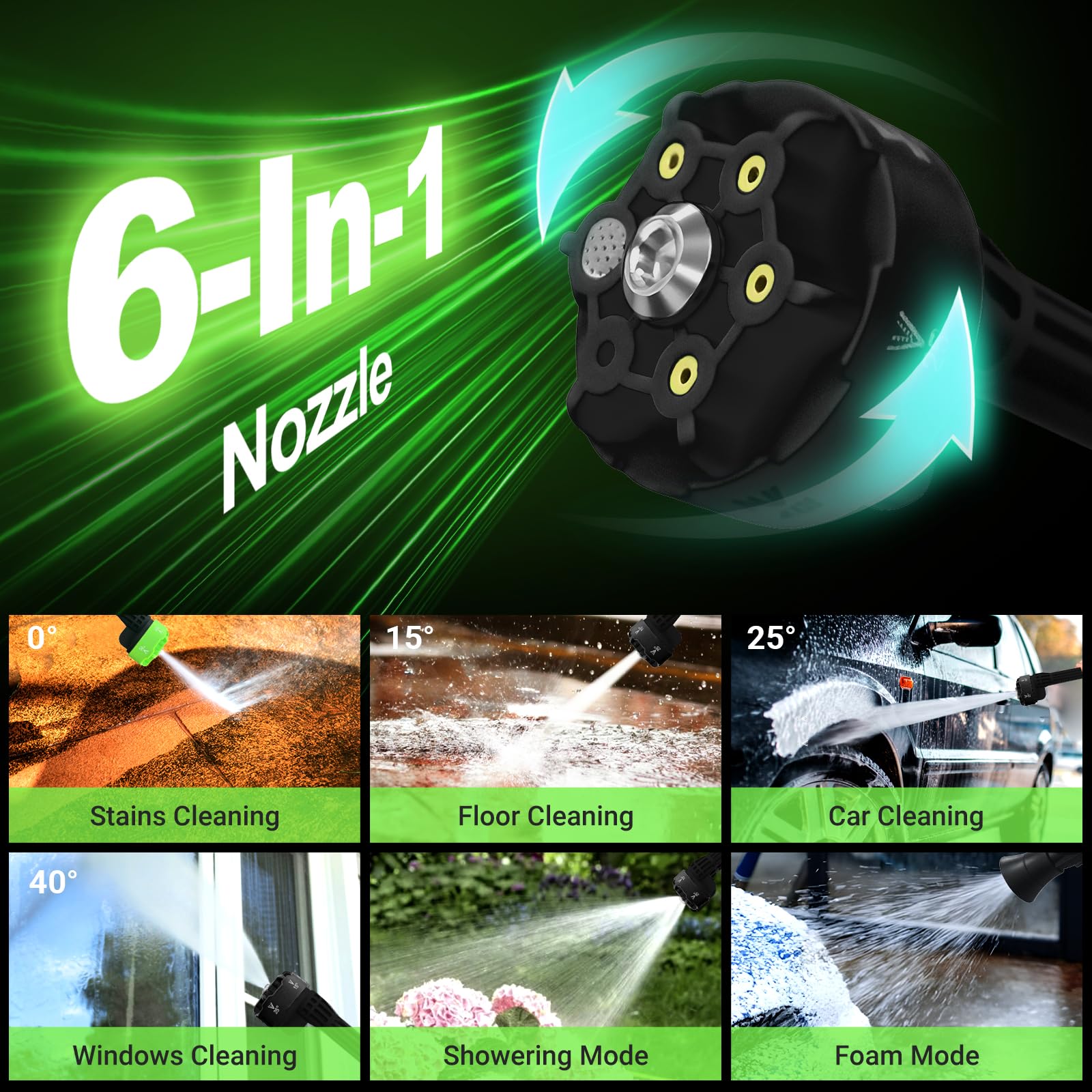 NACATIN flexible hose and gravity filter enabling water from ponds
